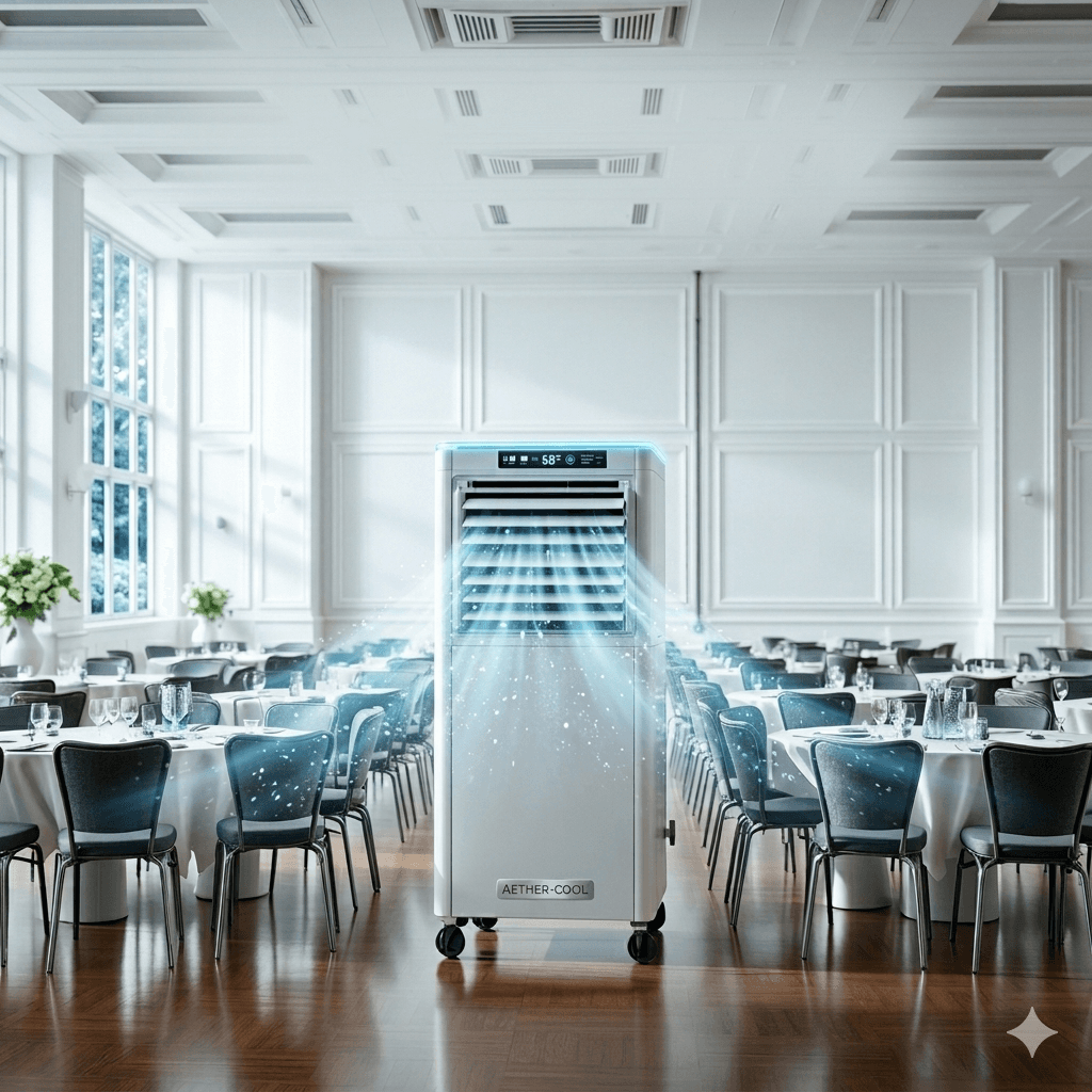 Installation moderne de climatiseur